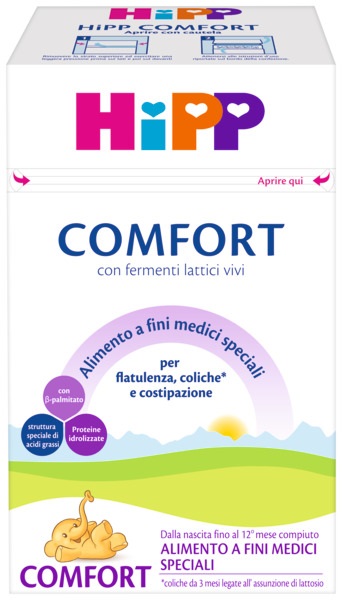 HIPP LATTE COMFORT 600 G - dottorbianchi.it