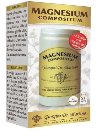 MAGNESIUM COMPOSITUM POLVERE 100 G - dottorbianchi.it