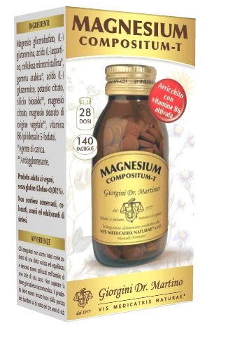 MAGNESIUM COMPOSITUM-T 140 PASTIGLIE - dottorbianchi.it