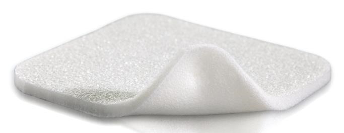 SCHIUMA DI POLIURETANO ASSORBENTE CON STRATO DI CONTATTO IN SILICONE MORBIDO MEPILEX 15X15CM 5 PEZZI - dottorbianchi.it