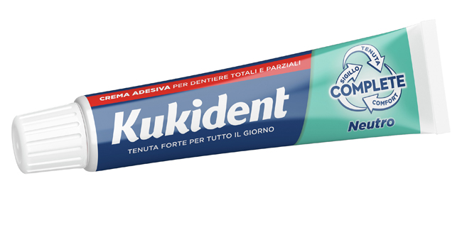 KUKIDENT NEUTRO CREMA ADESIVA DENTIERE 65 G - dottorbianchi.it