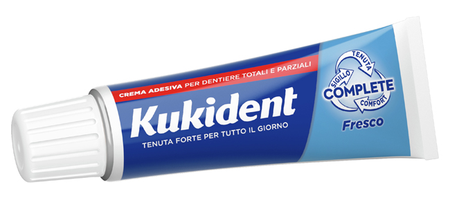 KUKIDENT FRESCO CREMA ADESIVA DENTIERE 40 G - dottorbianchi.it