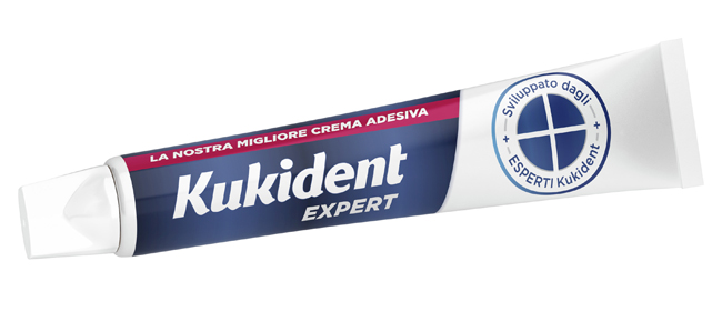 KUKIDENT EXPERT CREMA ADESIVA DENTIERE 57 G - dottorbianchi.it