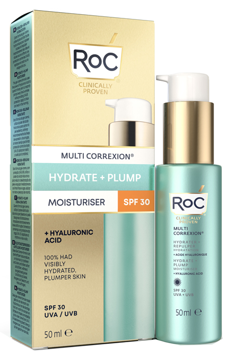 ROC MULTI CORREXION HYDRATE+ PLUMP IDRATANTE VISO SPF30 50 ML - dottorbianchi.it