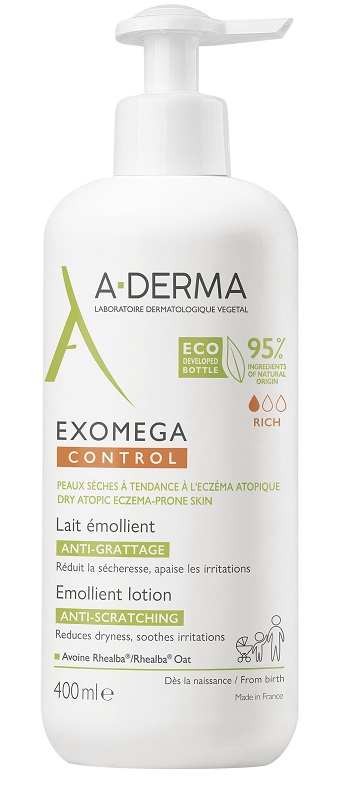 EXOMEGA CONTROL LATTE EMOLLIENTE 400 ML - dottorbianchi.it