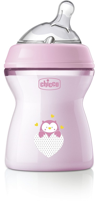CHICCO BIBERON NAT FEEL PP 2M+ 250 ML BIMBA - dottorbianchi.it