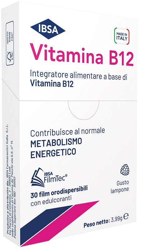 VITAMINA B12 IBSA 30 FILM ORALI - dottorbianchi.it