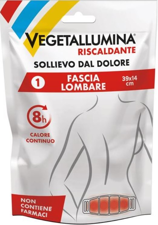 VEGETALLUMINA FASCIA LOMBARE RISCALDANTE 1 PEZZO - dottorbianchi.it