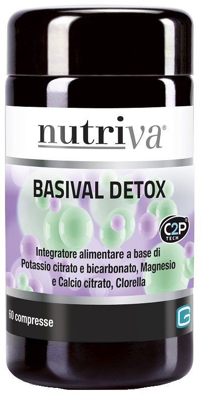 NUTRIVA BASIVAL DETOX 60 COMPRESSE - dottorbianchi.it