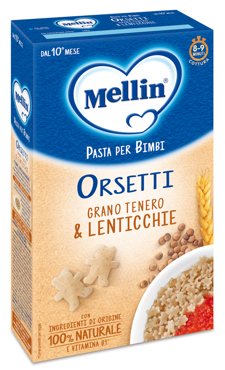 MELLIN ORSETTI CON LENTICCHIE 280 G - dottorbianchi.it