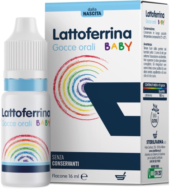 LATTOFERRINA BABY GOCCE ORALI 16 ML - dottorbianchi.it