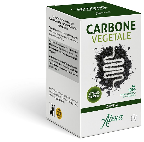CARBONE VEGETALE 90 COMPRESSE - dottorbianchi.it
