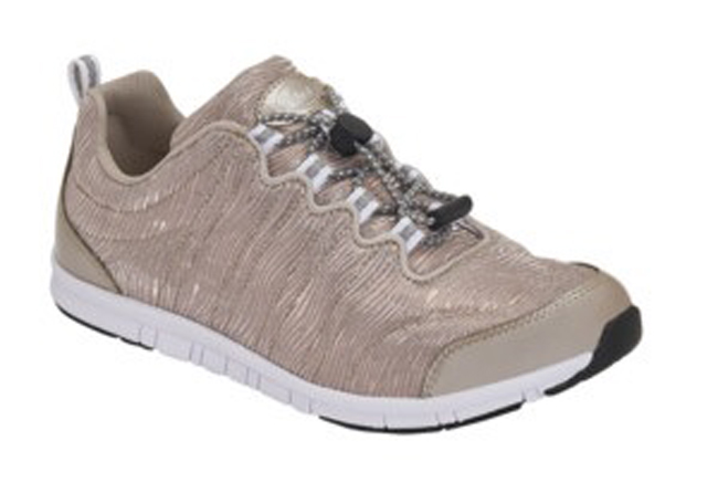 WIND STEP SIMILPELLE GLITTERATA PLATINO 36 - dottorbianchi.it
