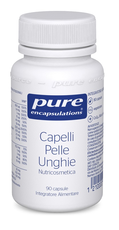 PURE ENCAPSULATIONS CAPELLI PELLE UNGHIE 90 CAPSULE - dottorbianchi.it