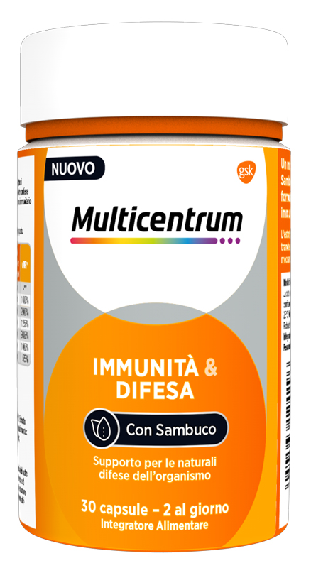 MULTICENTRUM IMMUNITA' & DIFESA 30 CAPSULE - dottorbianchi.it