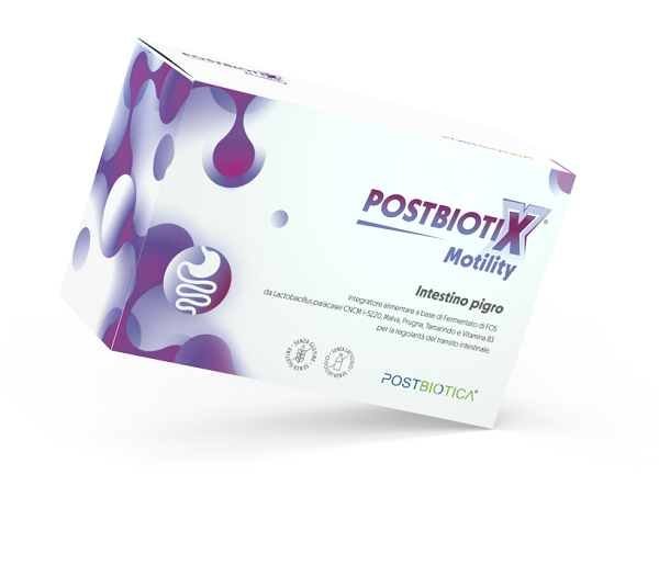 POSTBIOTIX MOTILITY 14 BUSTINE SENZA GLUTINE NATURALMENTE PRIVO DI LATTOSIO - dottorbianchi.it