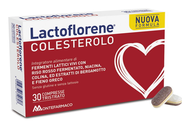 LACTOFLORENE COLESTEROLO TRISTRATO 30 COMPRESSE - dottorbianchi.it