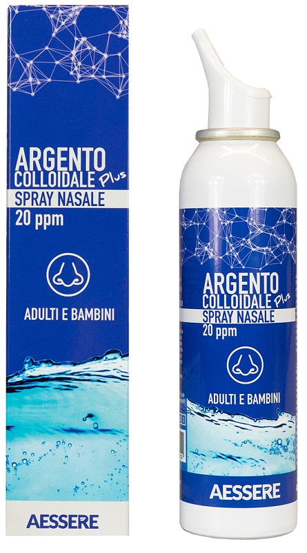 ARGENTO COLLOIDALE PLUS SPRAY NASALE 20 PPM 100 ML - dottorbianchi.it