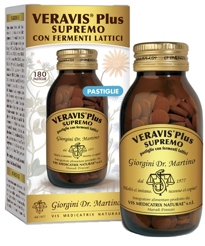 VERAVIS PLUS SUPREMO FERMENTI LATTICI PASTIGLIE 90 G - dottorbianchi.it