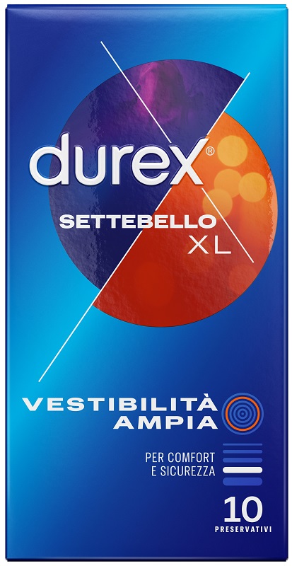 PROFILATTICO DUREX SETTEBELLO EXTRALARGE 10 PEZZI - dottorbianchi.it