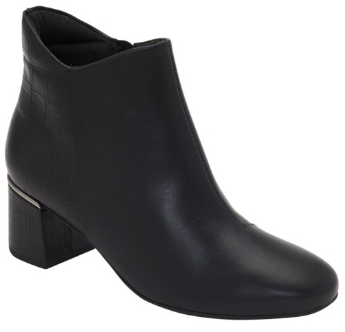 ALIZEE BOOTIE PELLE NERO 37 - dottorbianchi.it