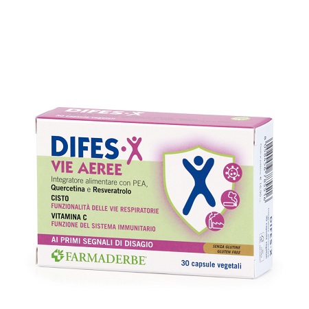 DIFES X VIE AEREE 30 CAPSULE - dottorbianchi.it
