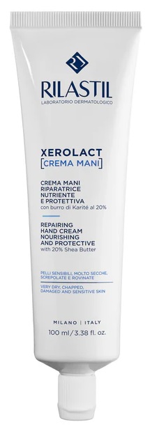 RILASTIL XEROLACT CREMA MANI 100 ML NUOVA FORMULA - dottorbianchi.it