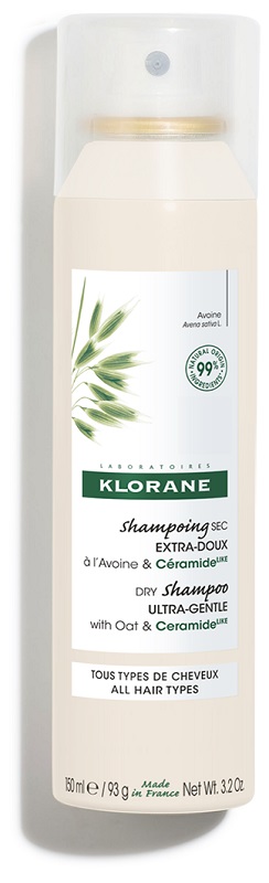 KLORANE SHAMPOO SECCO EXTRA DELICATO AVENA&CERAMIDE TUTTI I TIPI DI CAPELLI SPRAY 150 ML - dottorbianchi.it