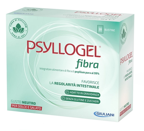 PSYLLOGEL FIBRA NEUTRO 20 BUSTINE - dottorbianchi.it