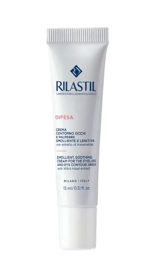 RILASTIL DIFESA CREMA CONTORNO OCCHI E PALPEBRE EMOLLIENTE E LENITIVA 15 ML - dottorbianchi.it
