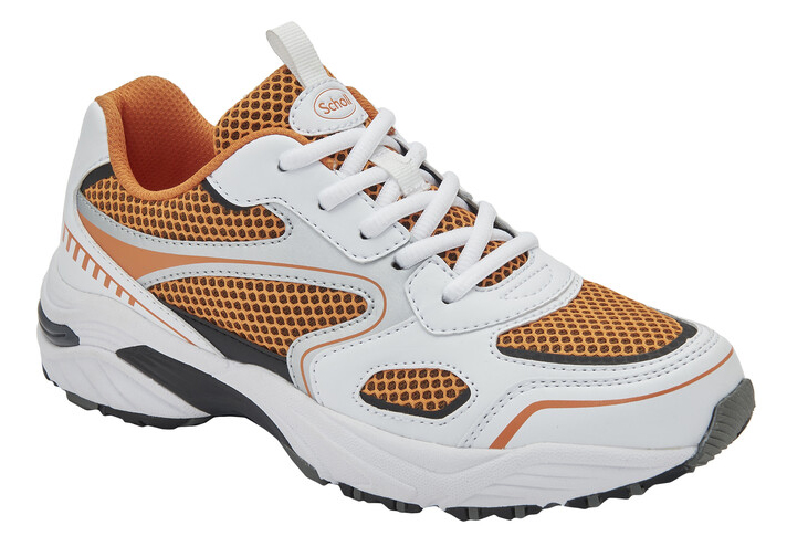 SPRINTER PLUS PU+MESH U WHITE/ORANGE 37 MATERIALE TOMAIA PU+TESSUTO MESH FODERA TOMAIA TESSUTO SOTTOPIEDE TESSUTO FITTING F ALTEZZA TACCO 20 COLLEZIONE SS23 - dottorbianchi.it
