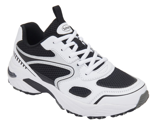 SPRINTER PLUS PU+MESH U WHITE/BLACK 44 MATERIALE TOMAIA PU+TESSUTO MESH FODERA TOMAIA TESSUTO SOTTOPIEDE TESSUTO FITTING F ALTEZZA TACCO 20 COLLEZIONE SS23 - dottorbianchi.it