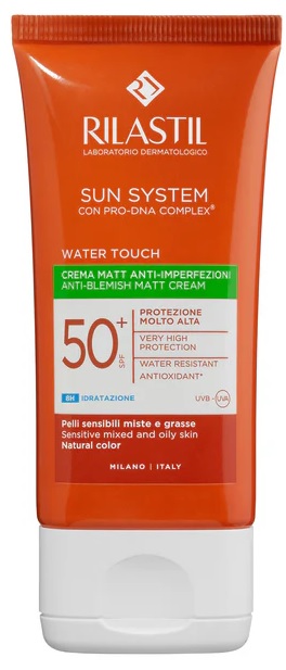RILASTIL SUN SYSTEM WATER TOUCH FLUIDO SPF50+ 50 ML NUOVA FORMULAZIONE - dottorbianchi.it