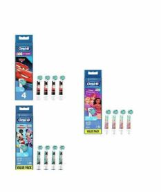 ORALB POWER REFILL EB10 CARS/MICKEY/PRINCESSES 4 PEZZI - dottorbianchi.it