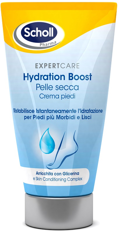 SCHOLL EXPERTCARE HYDRATION BOOST PELLE SECCA CREMA PIEDI 150 ML - dottorbianchi.it