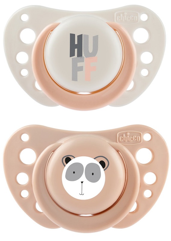 CHICCO SUCCHIETTI AIR ROSA SILICONE 2-6 MESI 2 PEZZI - dottorbianchi.it