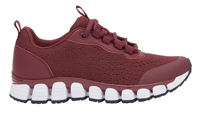 SCARPA GALAXY JACQUARD TESSUTO+PU BIOMECHANICS BORDEAUX 38 - dottorbianchi.it