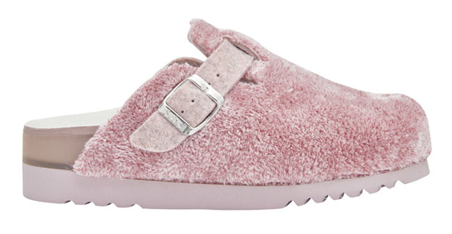 POPPY MICROFIBRE CIABATTA WOMAN PINK 40 - dottorbianchi.it