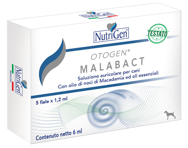 OTOGEN MALABACT 5 FIALE DA 1,2 ML NUTRIGEN - dottorbianchi.it