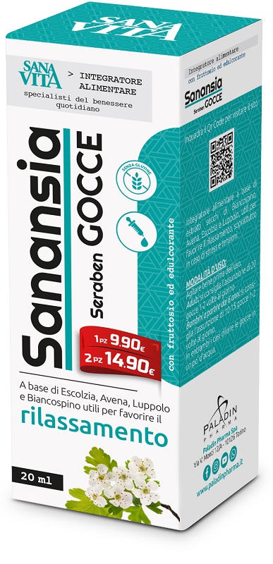 SANAVITA SANANSIA SERABEN GOCCE 20 ML - dottorbianchi.it