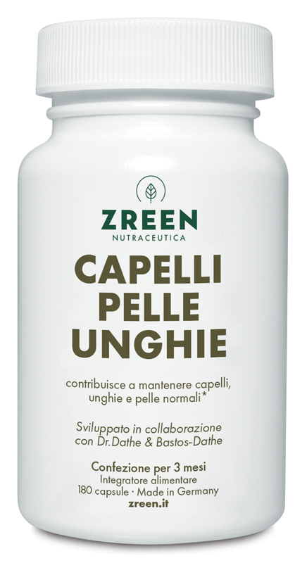 ZREEN CAPELLI PELLE UNGHIE 180 CAPSULE - dottorbianchi.it