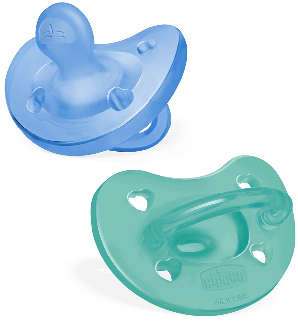 CHICCO GOMMOTTO SILICONE AZZURRO 16-36 MESI 2 PEZZI - dottorbianchi.it