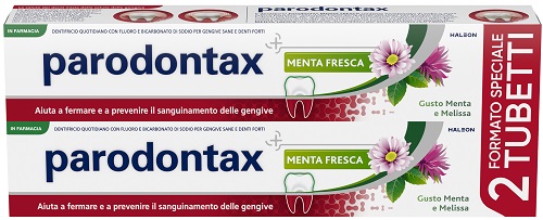 PARODONTAX BIPACK MENTA FRESCA 2 X 75 ML - dottorbianchi.it