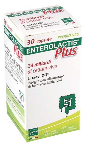 ENTEROLACTIS PLUS 30 CAPSULE - dottorbianchi.it