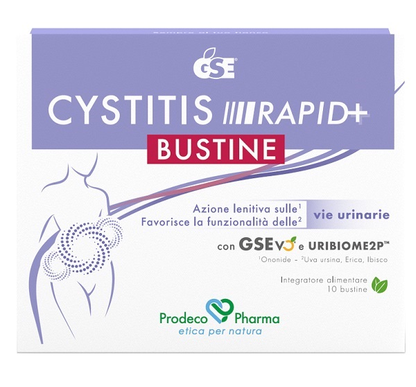 GSE CYSTITIS RAPID+ 10 BUSTINE - dottorbianchi.it