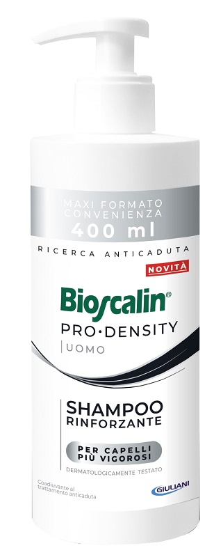 BIOSCALIN PRO DENSITY UOMO SHAMPOO RINFORZANTE 400 ML - dottorbianchi.it