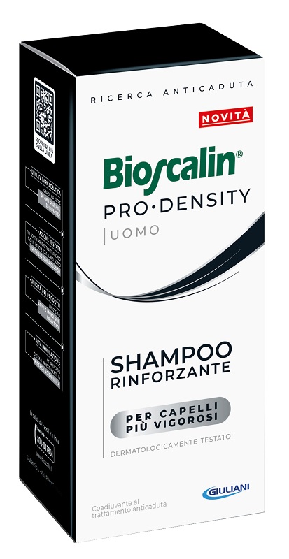 BIOSCALIN PRO DENSITY UOMO SHAMPOO RINFORZANTE 200 ML - dottorbianchi.it