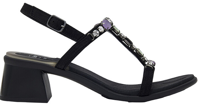 ARISTAS MICROFIBRE+STONES W BLACK 41 - dottorbianchi.it