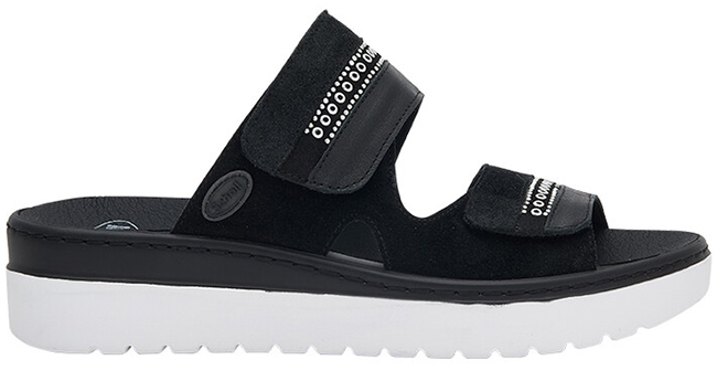 CAMAIORE 23 SUEDE+LEATHER W BLACK 37 - dottorbianchi.it