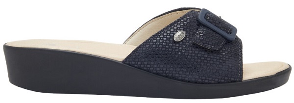 MANGO PRINTED SUEDE W NAVY BLUE 39 - dottorbianchi.it